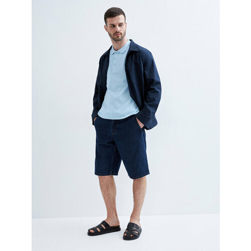 фото Шорты zarina, размер m, синий