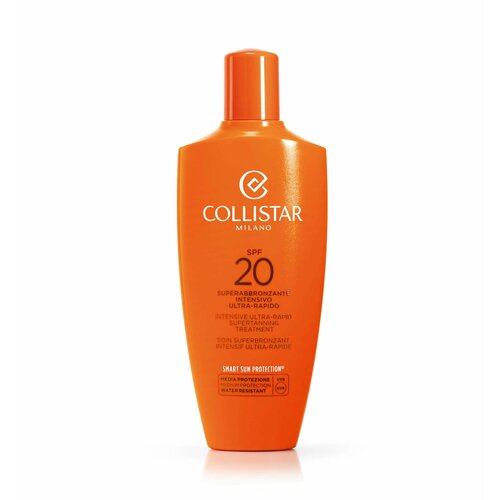 Collistar - Интенсивное средство для усиления загара, Intensive ultra-rapid supertanning spf20 sun body lotion, 200 ml