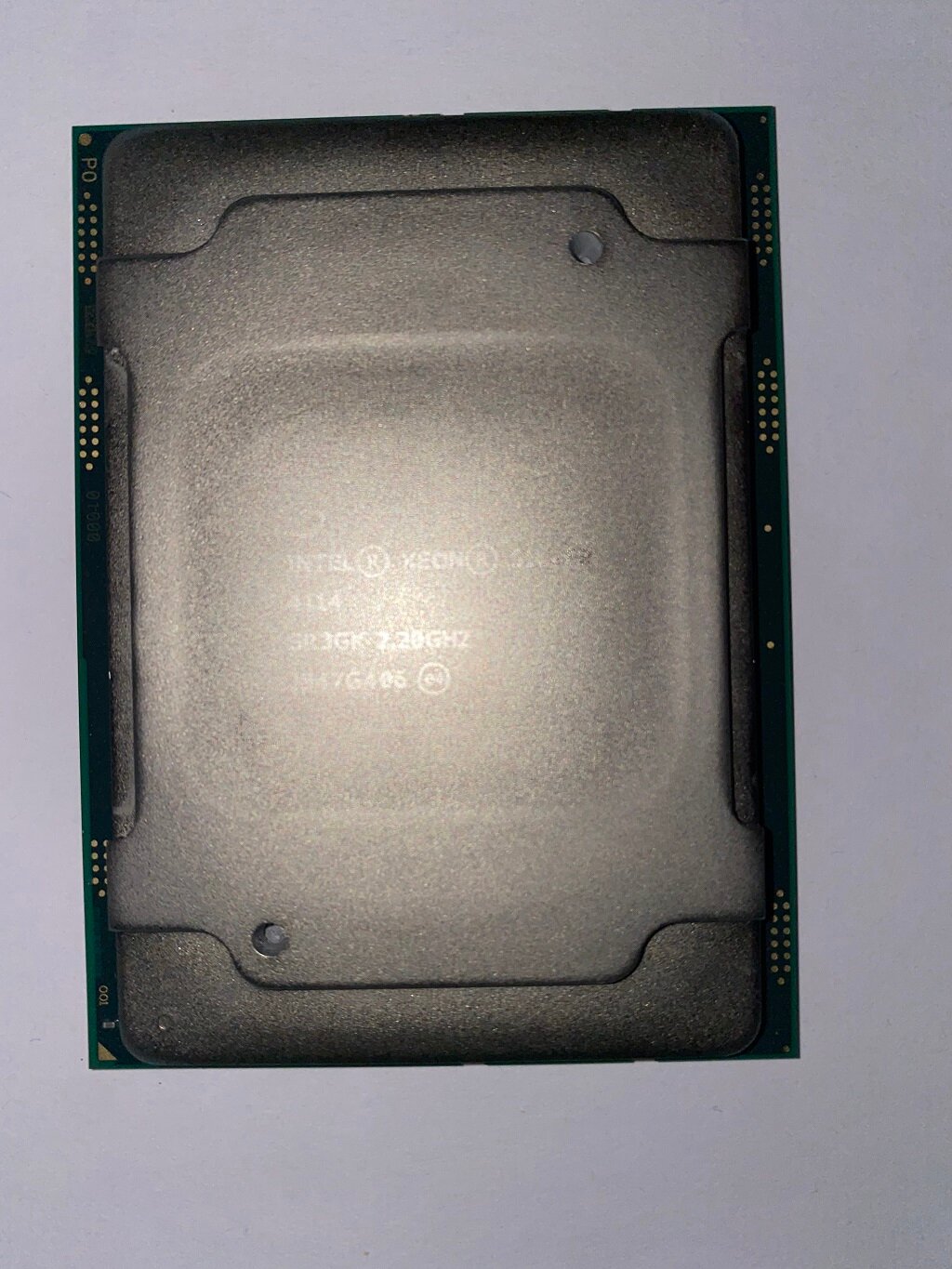 Серверные комплектующие Intel Процессор Intel Xeon Silver 4114 LGA3647 10 x 2200 МГц SR3GK