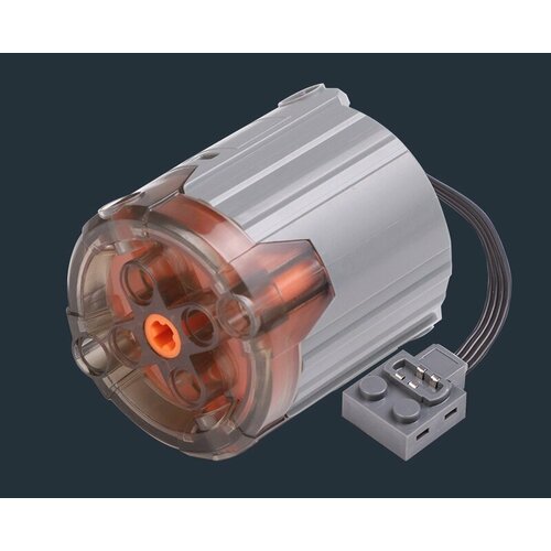 Серый Мотор - XL, power functions XL-motor увеличенной мощности серый сервомотор power functions servo motor увеличенной мощности