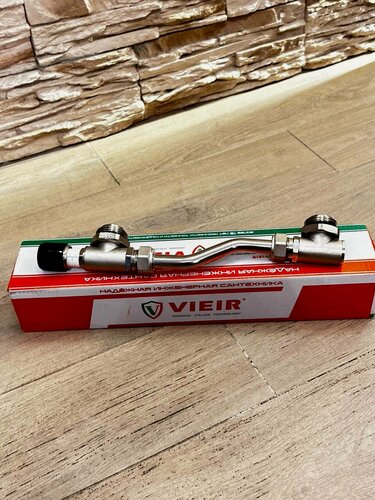 Изображение товара Байпас тупиковый с перепускным клапаном из латуни VR1151 от бренда ViEiR