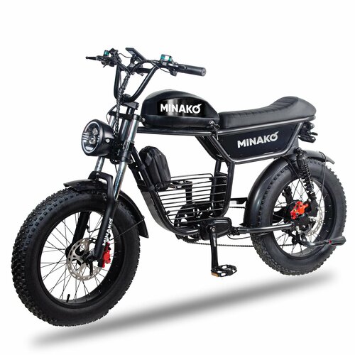 Электровелосипед Minako Bike 750W 48V/18.2Ah черный