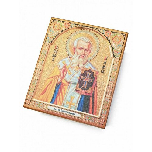 Икона Священномученик Григорий Армянский 20х25 см