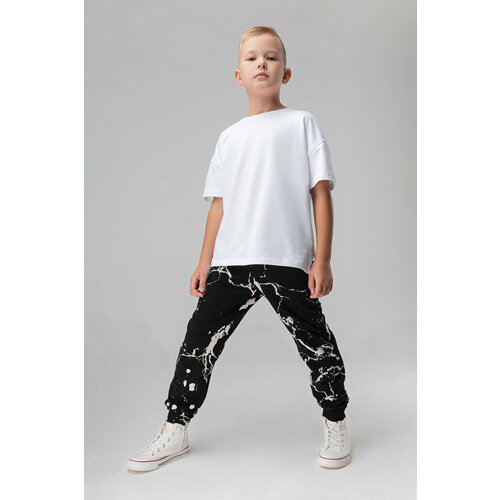 фото Брюки bodo, размер 98-104, черный