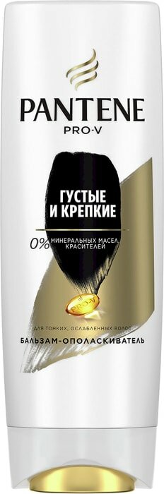 Бальзам-ополаскиватель для волос Pantene Pro-V Густые и Крепкие 200мл