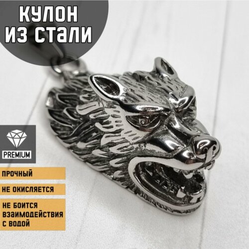 Колье, черный, серебряный