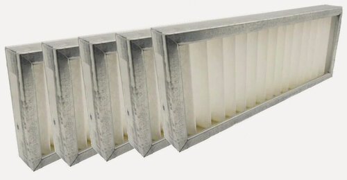 Изображение товара Комплект фильтров для Breezart EU4-500 Lux - 5 шт. (170x410)