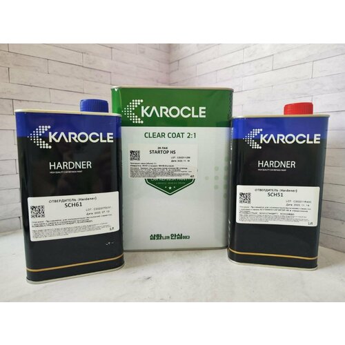 KAROCLE Лак Startop Premium HS 4 литра + 2л отв.