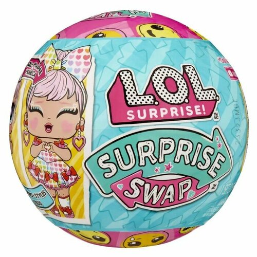 original lol surprise dolls airplane surprise lols diy toys dolls action movies model surprise toys christmas gifts for girls Кукла в шаре Swap, с аксессуарами, L.O.L. Surprise!