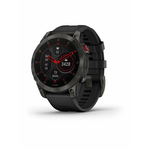 Garmin Epix gen 2 Black Carbon Gray Ti Silicone Band 010-02582-11 10682000₽