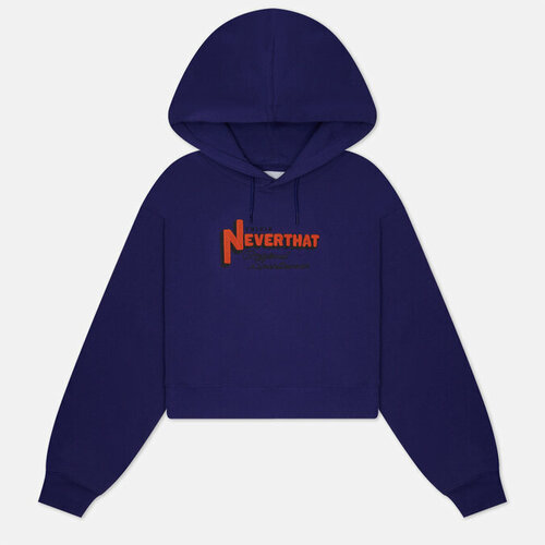 Толстовка thisisneverthat tnt league hoodie, силуэт прямой, размер s, фиолетовый