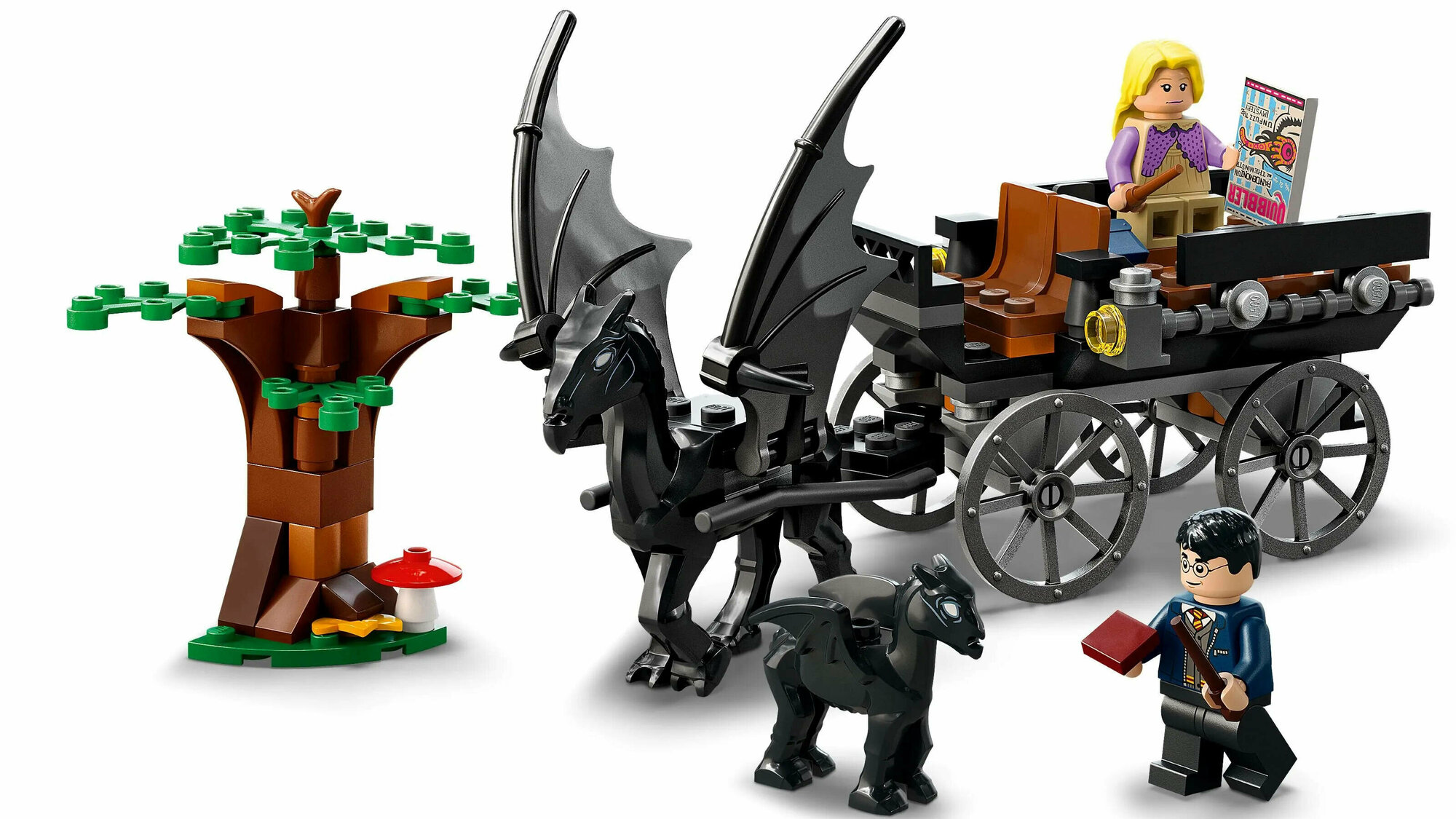 Конструктор LEGO Harry Potter "Карета и фестралы Хогвартса" 76400 - фото №17