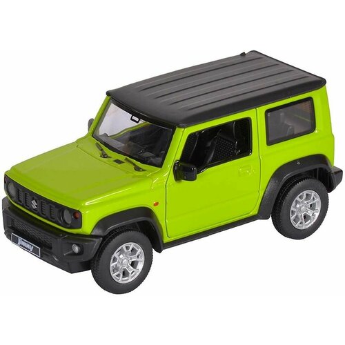 Машинка инерционная - Suzuki Jimny, модель 1:26 14см, цвет зеленый, 1 шт. модель машины suzuki jimny 1 26 13см свето звуковые эффекты красный 1 шт