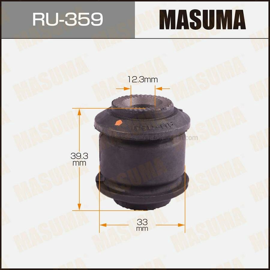 MASUMA RU359 Сайлентблок MASUMA Mark, Chaser, Cresta /##X9#, ##X10#/ rear