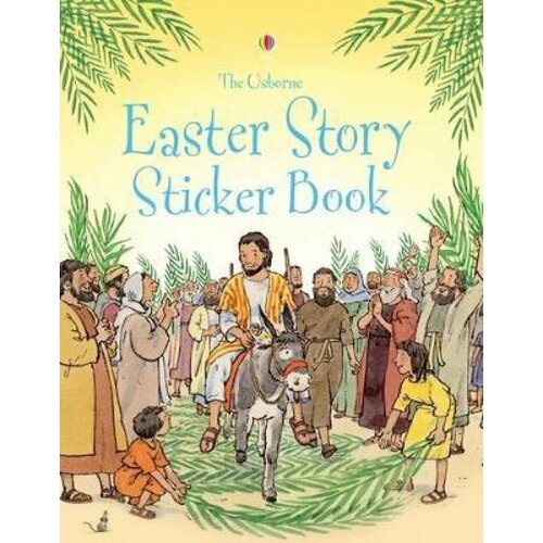 The Easter Story. Sticker Book 4books 365 night good story books baby children bedtime story reading materials color phonetic version of the picture book