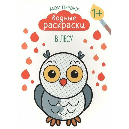 Мои первые водные раскраски. В лесу мои первые водные раскраски набор из 4 книг