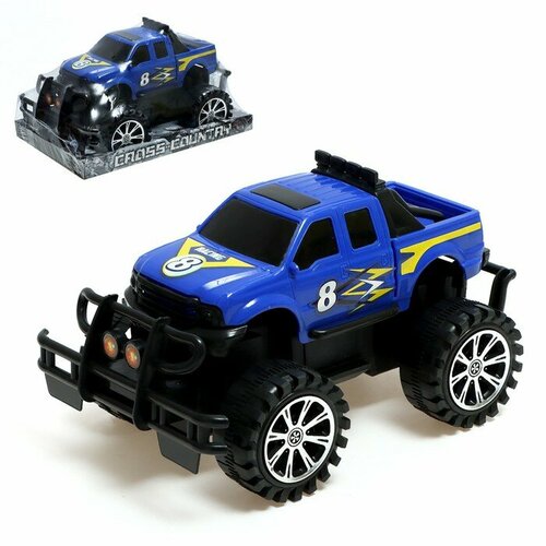 Машина инерционная Триал Джип цвет синий 876₽