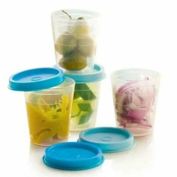 фото Tupperware Стаканчики Гномик прозрачные 60 мл, 2 шт.