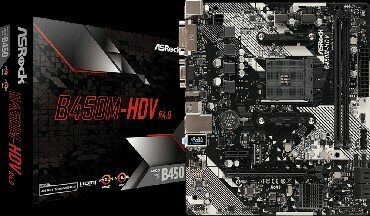 Материнская плата ASRock B450M-HDV R40