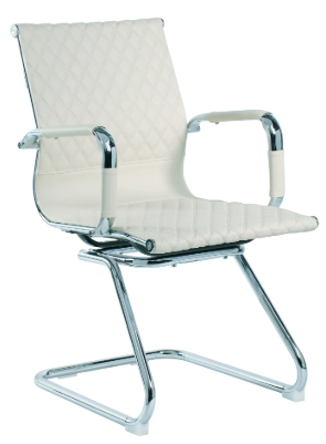 Офисное кресло для посетителей и переговорных Riva Chair 6016-3 бежевый