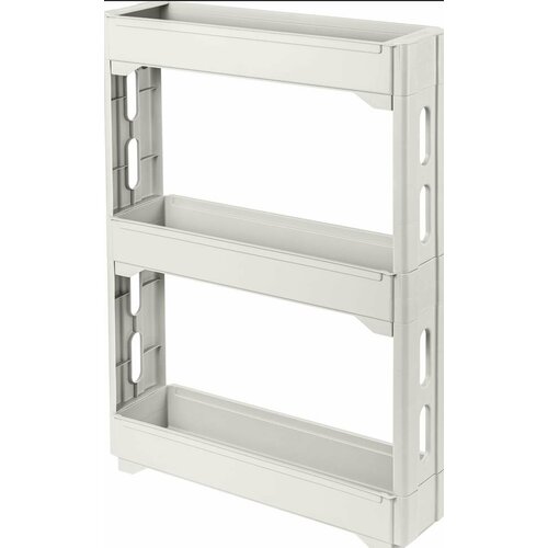 KEEPLEX KL383812048 Regular на колесиках трехсекционная УЗКАЯ53,7х13,8х71 см белое облако