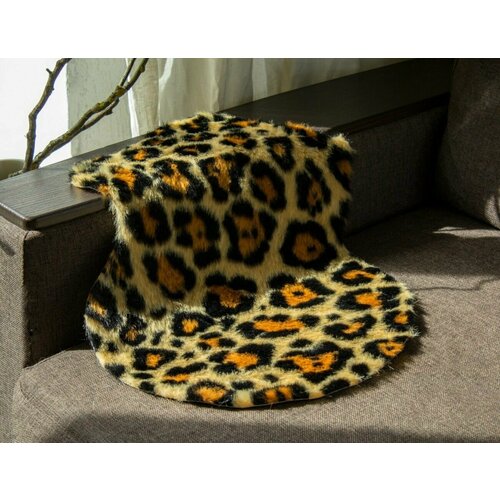 Декоративный коврик саванна - ягуар крупные пятна искусственный мех 55х38 см Koopman International AAE321400-ягуар 1361₽
