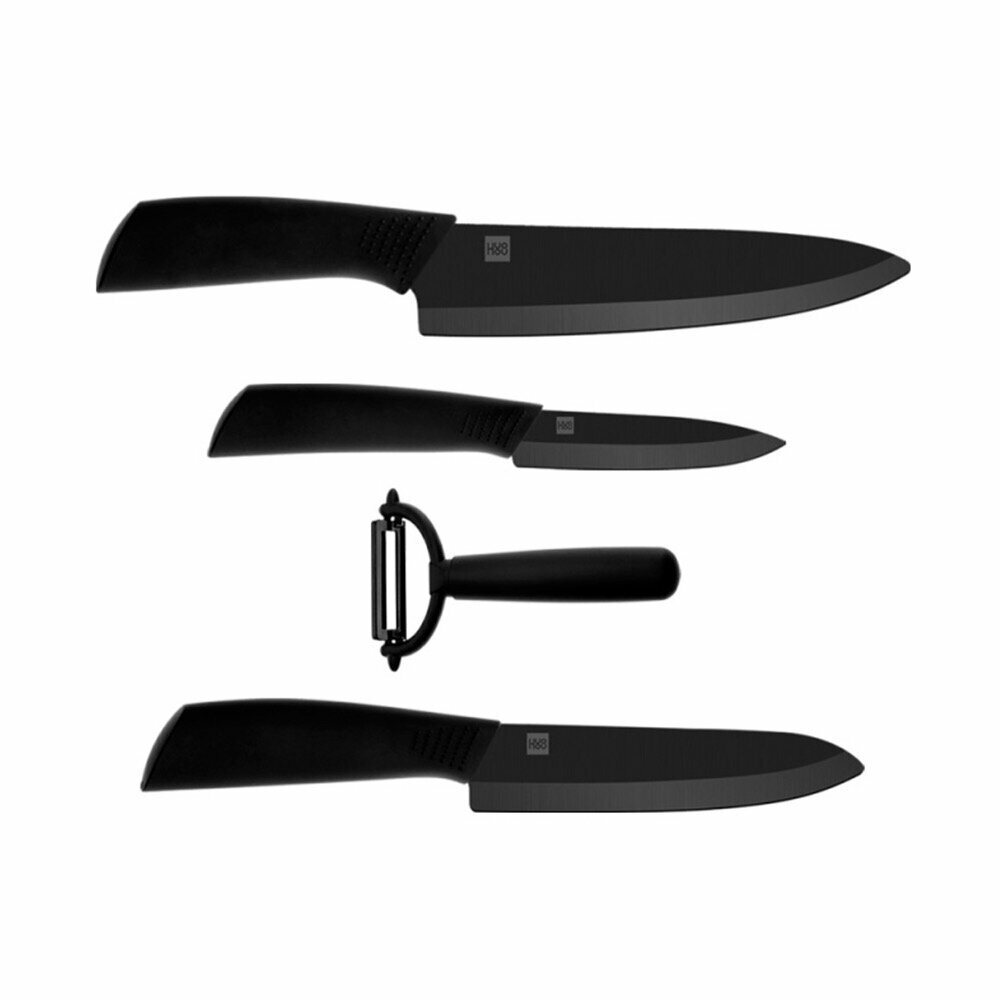 Набор Xiaomi Nano ceramic, 3 ножа и овощечистка