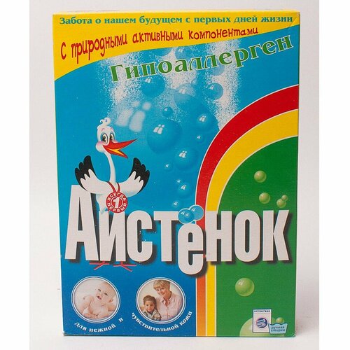 Стиральный порошок для детских вещей Аистенок 400 г ручная стирка+автомат