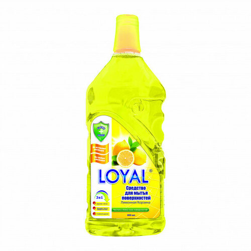 Layan For Chemicals Моющее средство для поверхностей Loyal Лимонная корзина 800 мл