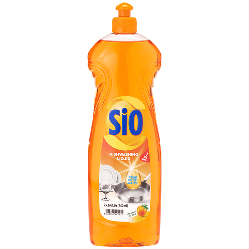 SIO Средство для мытья посуды, 750 мл Апельсин