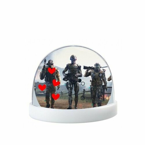 Водяной шар Warface, Варфейс №12, Искусственный снег