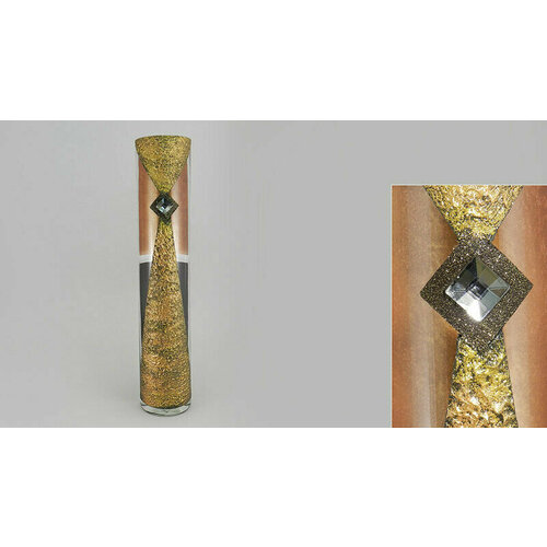 Ваза для цветов Алмазы на стекле 60 см 3377₽