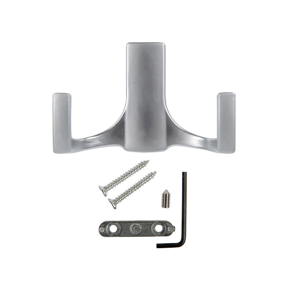 Крючок-вешалка Kerron KR0330, 30x51 мм, цвет матовый хром - фото №3