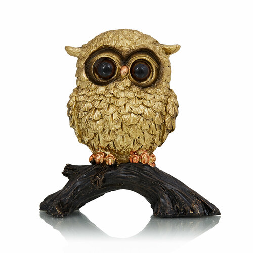 Статуэтка Сова Friend Casaentera CE05-380508 золото 90х40х90