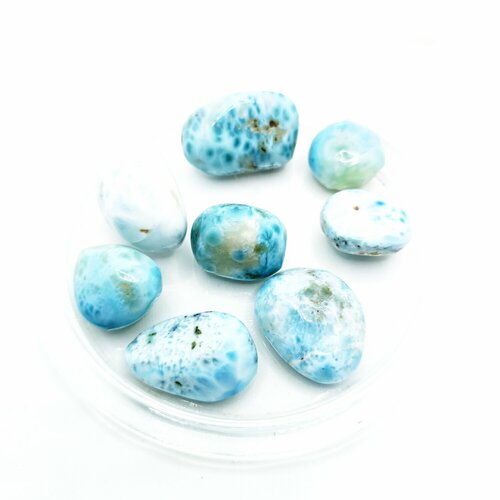 Ларимар галтовка 1,5-3см