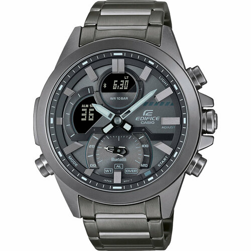 Наручные часы CASIO Edifice ECB-30DC-1B, серый, черный