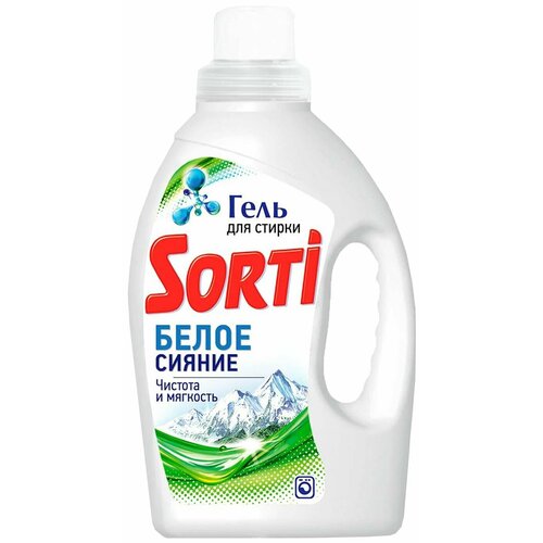 Sorti / Гель для стирки Sorti Белое сияние 1200г 3 шт