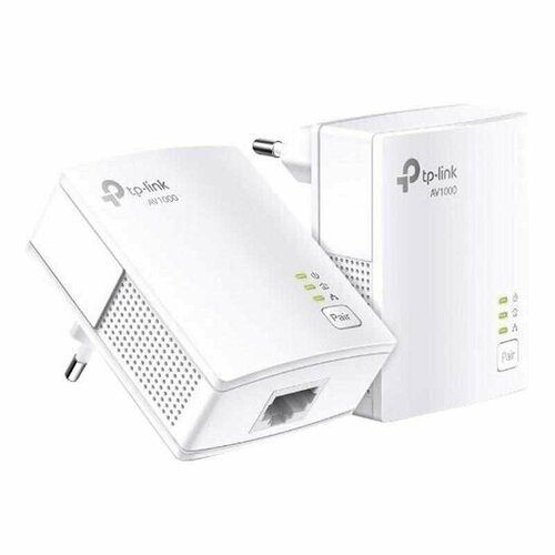 powerline адаптер tp link tl wpa7517 kit Сетевой адаптер Powerline TP-Link комплект TL-PA7017 KIT AV1000 комплект