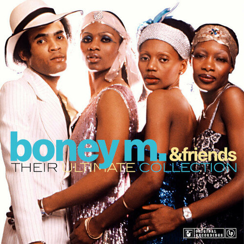 boney m – boney m and friends their ultimate collection limited edition coloured blue vinyl lp Диско Sony Boney M. & Friends - Their Ultimate Collection