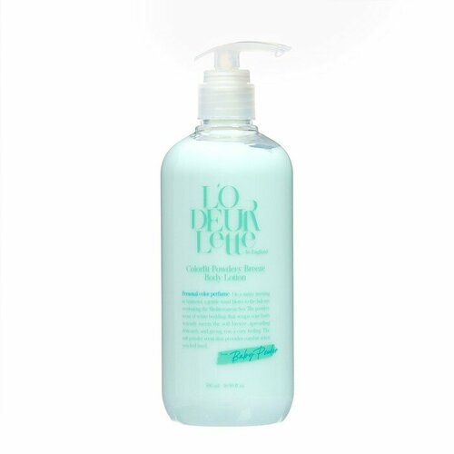 Lodeurlette Лосьон для тела Lodeurlette In England c ароматом бергамота и детской присыпки 500мл 1776₽
