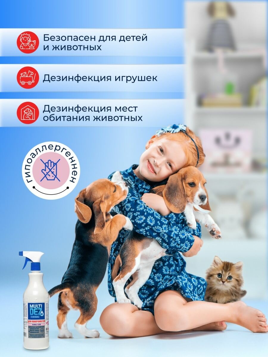 Средство для дезинфекции поверхностей MultiDez Тефлекс — фото 7