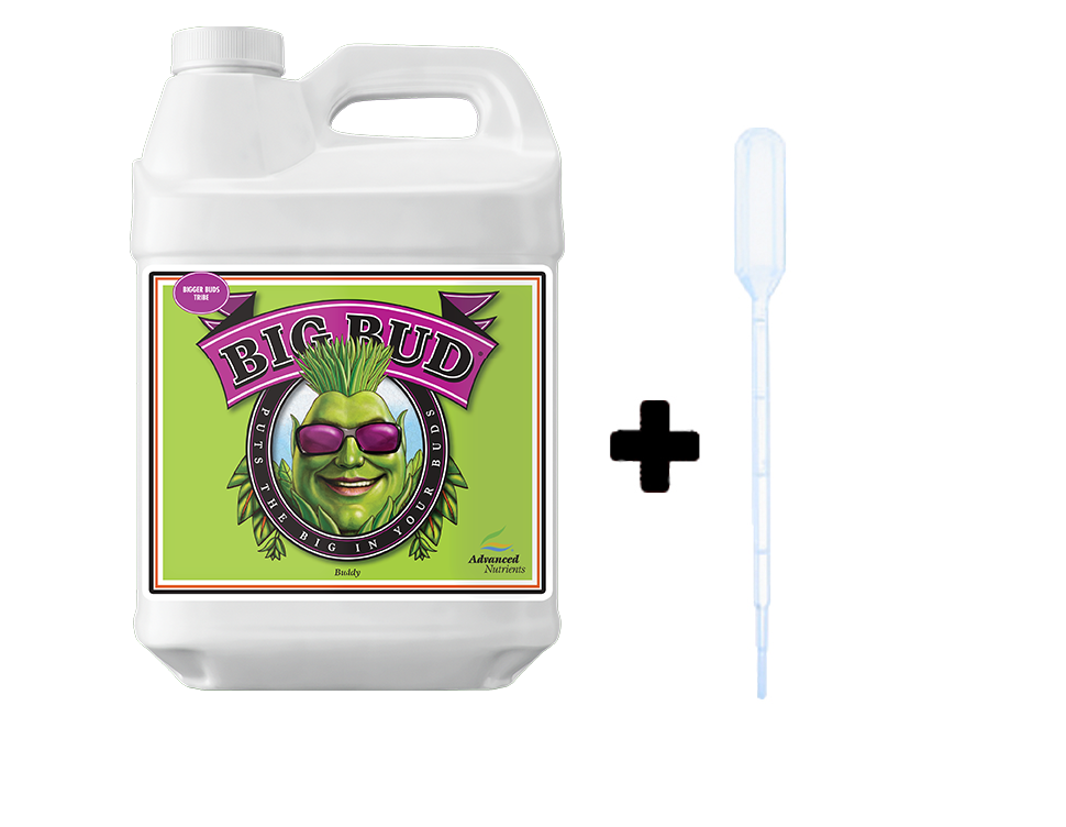 Advanced Nutrients Big Bud 0,5л + пипетка-дозатор, удобрение для растений, добавка для цветения