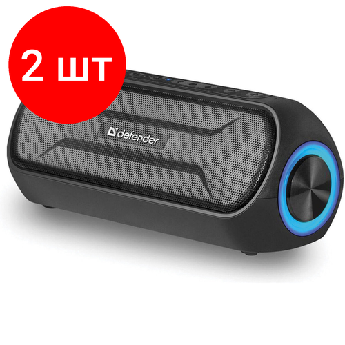 Комплект 2 шт Колонка портативная DEFENDER Enjoy S1000 20 20 Вт bluetooth microUSB черная 65688 755700₽