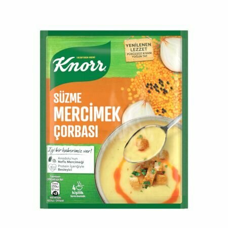 KNORR Чечевичный суп 76 гр (MERCIMEK CORBASI)