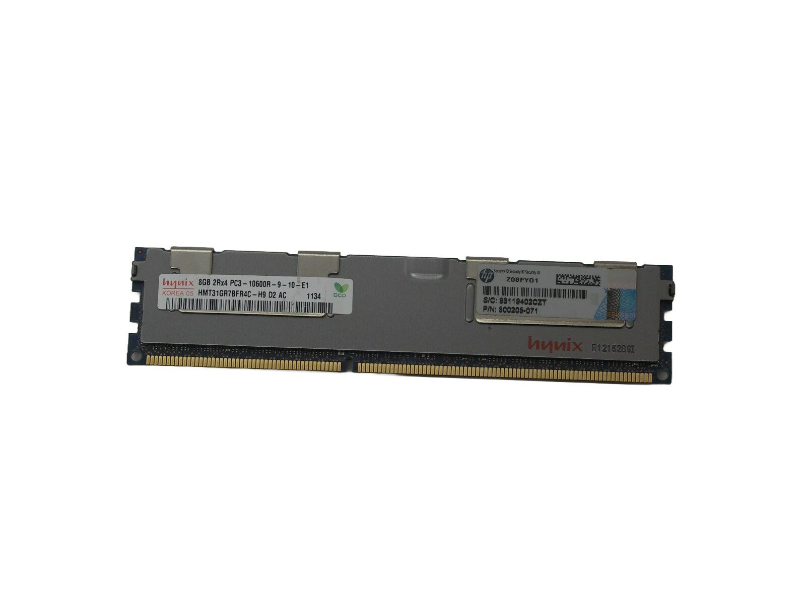 Модуль памяти DIMM DDR3 8Gb 1333Mhz Registered ECC Hynix (HMT31GR7BFR4C-H9) серверная