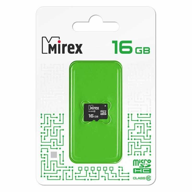 Карта памяти MicroSDHC Mirex - фото №15