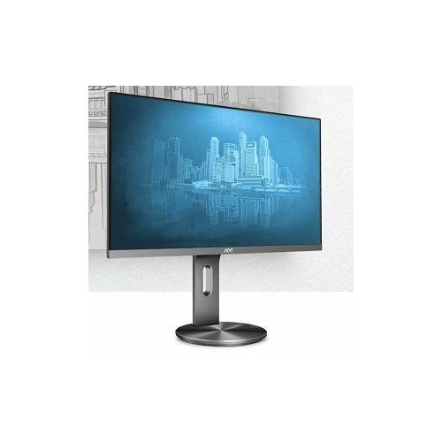 Монитор 27 AOC U2790PQU Gray с поворотом экрана 3955000₽