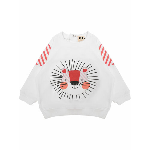 фото Толстовка y-clu', размер 74, белый