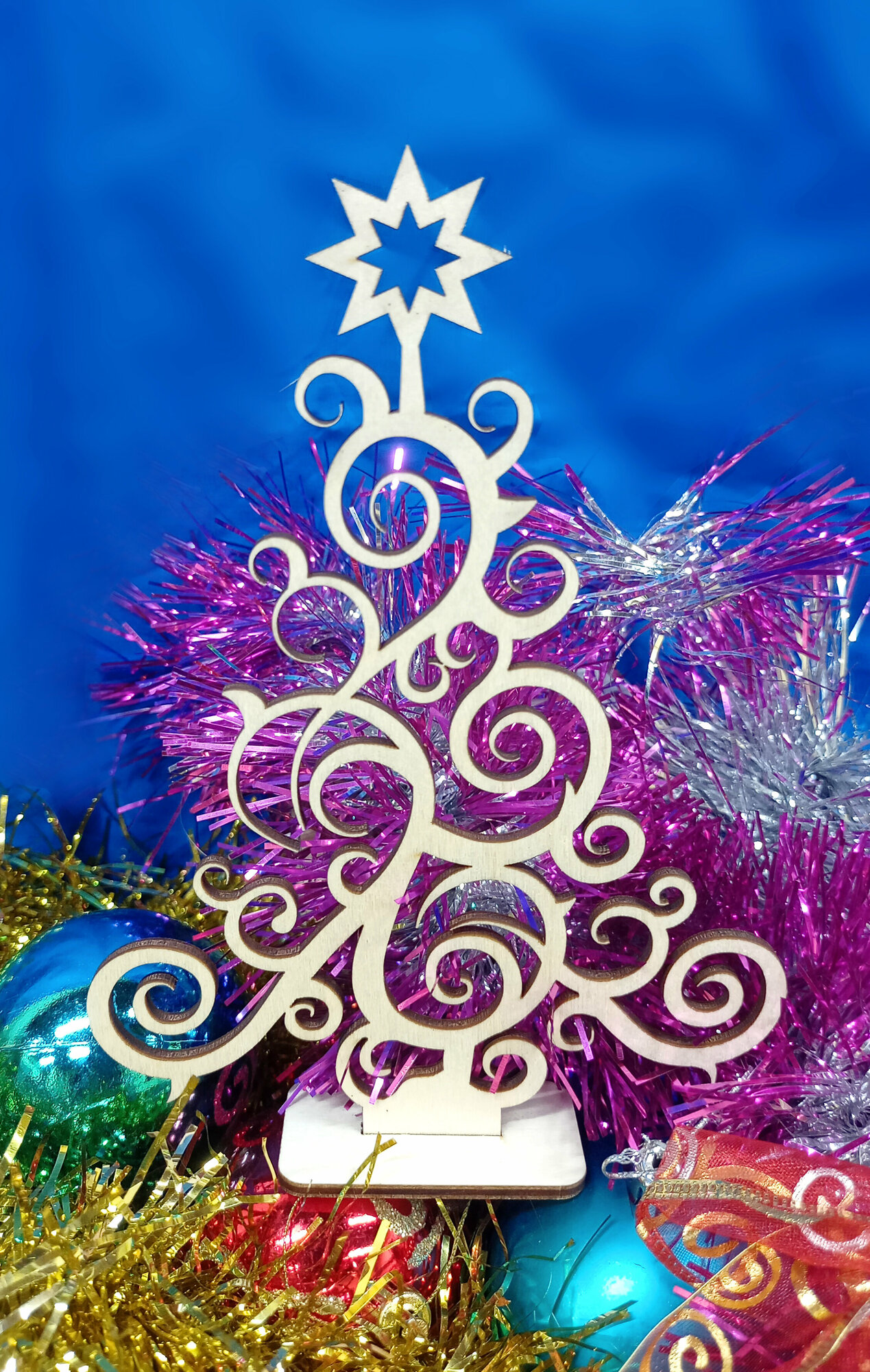 Ель новогодняя 17 см - арт ЗТН-126