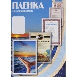 Пленка для ламинирования OFFICE KIT , 80мкм, 100шт., глянцевая, A6 - фото №13